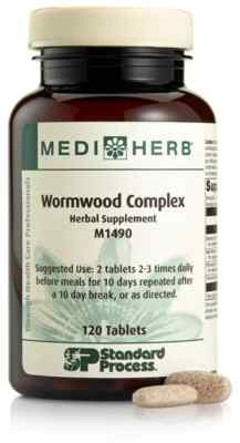 Standard Process Medi Herb WORMWOOD COMPLEX - Healthy Intestinal Environment