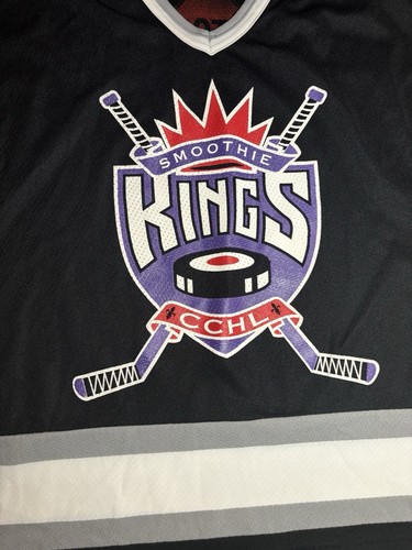 Men’s M CCM CCHL Smoothie Kings Hockey Jersey Canada Made - Picture 3 of 9