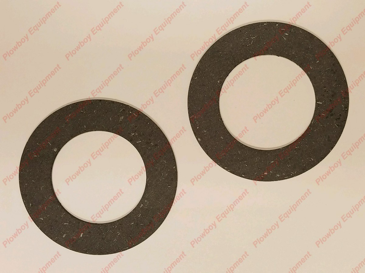 2 PTO Clutch Friction Discs 6.28