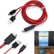 2m Micro USB to HDMI 1080P HD TV Cable Adapter For Android Phones Samsung