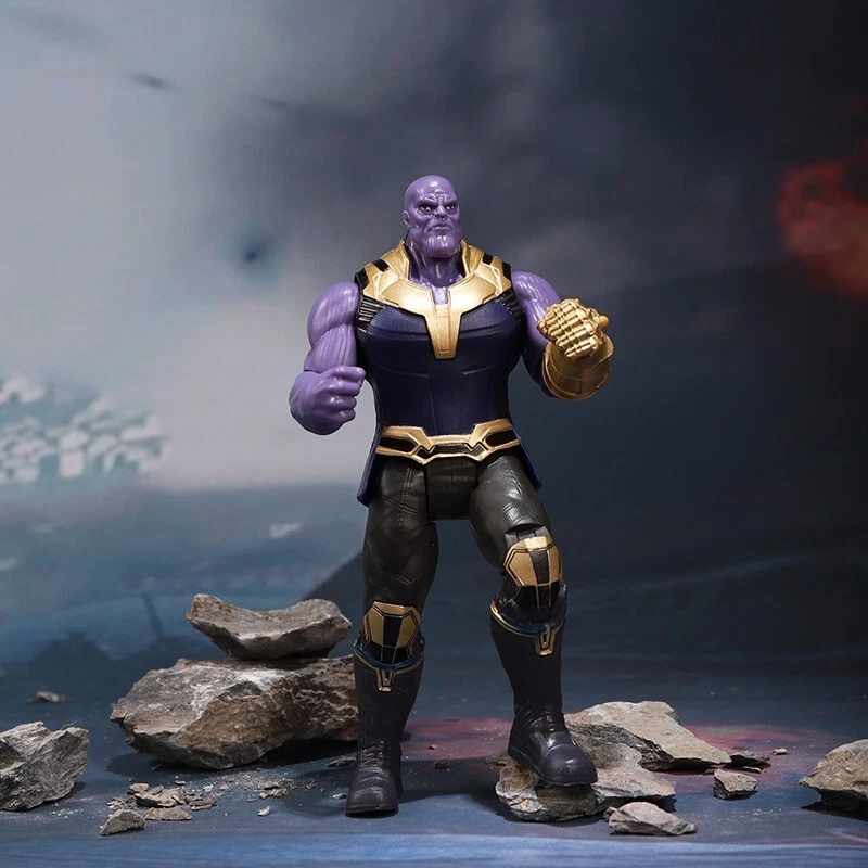 Figuras de acción Thanos Avengers Marvel auténtico regalo juguete para niños 16 cm Foto 3 de 4