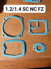 YS RC Engine Gasket Set 1.2 1.4 FZ SC AC NC .61 LS Leak Free Gaskets Die Cut 