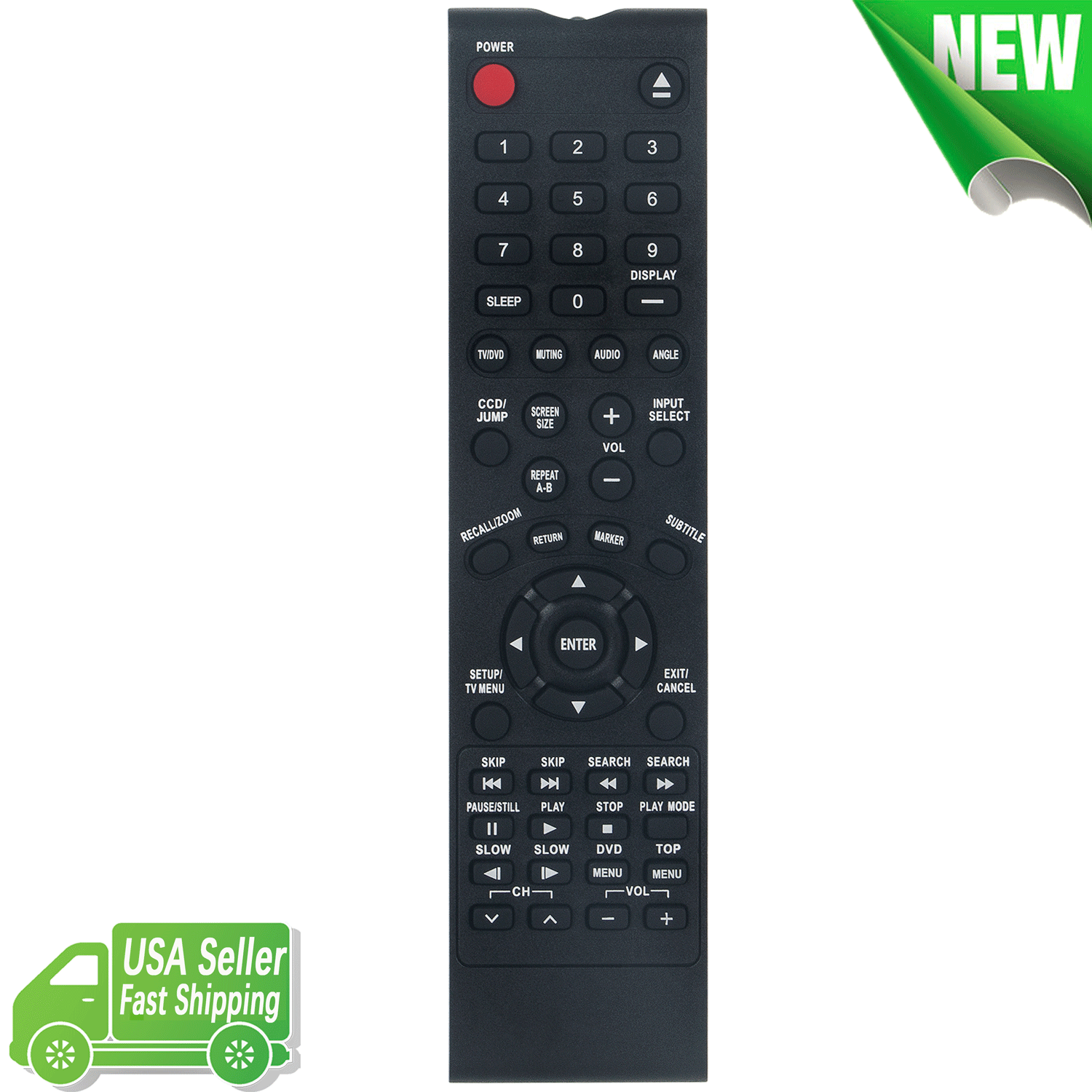 RM-C1221 Replacement Remote Control for JVC TV LT-19D210 LT-22DE72 LT-32DM21