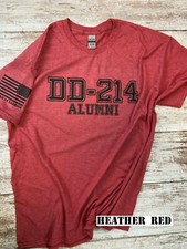 DD-214 Military T-shirt Army, Navy Marines American Warrior