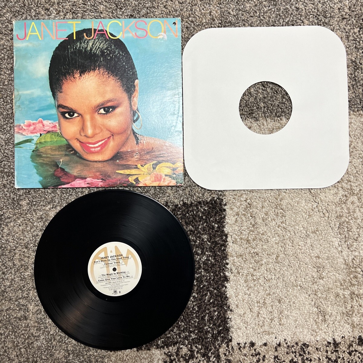 Janet Jackson Self Titled Vinyl LP 1982 First Pressing VG🦄 | eBay