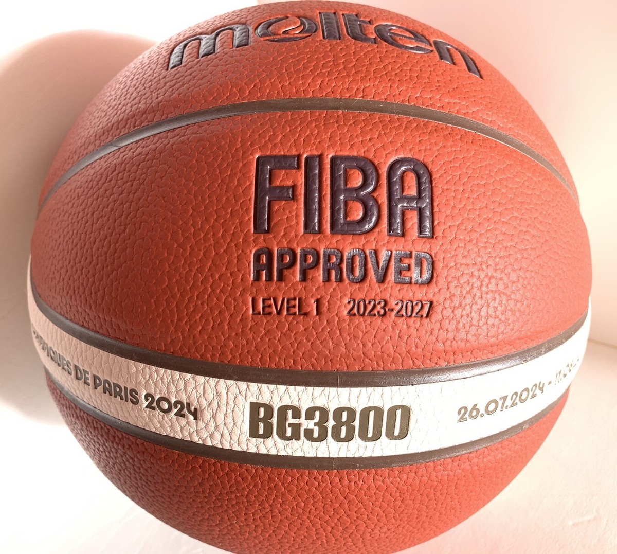 molten Official Match Basketball Paris 2024 Olympic BG3800
