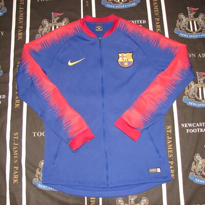 Barcelona Spanien Fußball Training Top Hymne Jacke Nike 2018 2019 Größe M