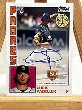 2019 Topps Update Series - 1984 Topps Baseball Autograph 150th Anniv /150🔥RARE!