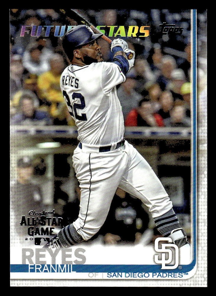 2019 Topps #186 Franmil Reyes All-Star Game Foil Stamp Extra 35% Off 4+