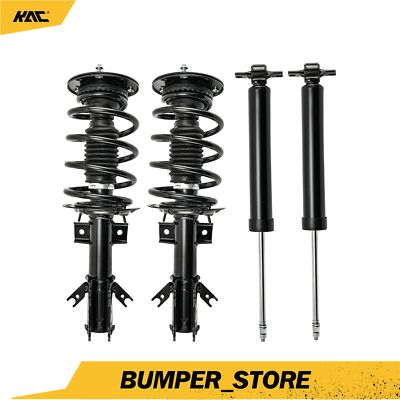 4Pcs Front Struts & Spring Rear Shocks Absorbers For Ford Fusion FWD 2013-2020