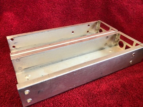 MOUNTING TRAYS FOR TERRA NAV/COMM WITH ONE BACKPLATE EACH 10 IN LONG - Picture 2 of 6