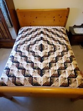 King Size Custom Log Cabin Quilt