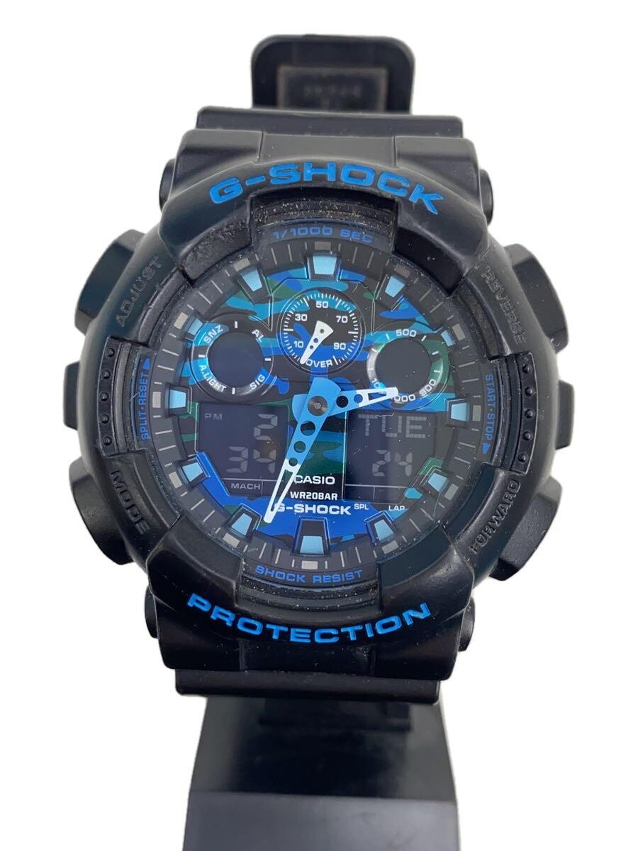 CASIO G-SHOCK GA-100CB-1AJF Black Resin Quartz Digital