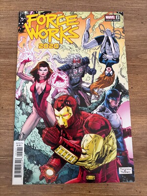 Force Works 2020 # 2 NM 1st Print Variant Cover Marvel Comic Book 13 J277