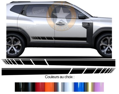 2 Bandes Autocollantes Bas De Caisse Pour VW T-Cross SUV – Protection Et Style – Réf. BD573N-80 – Fabriqué En France