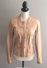 Escada Bnwt! Nappa Lamb Leather Jacket Blazer Leiley 5012359 $1,595 Us8 | Eu40