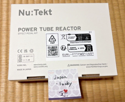 Korg Nu:Tekt TR‑S Power Tube Reactor Tube‑Style Compressor Pedal