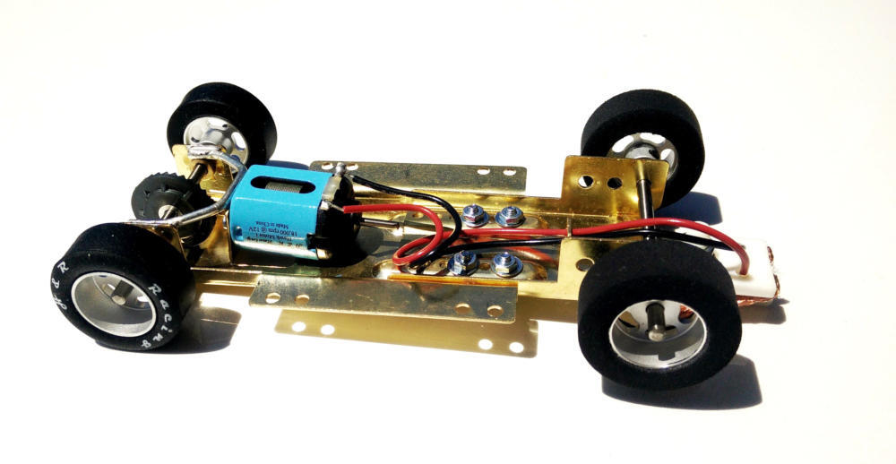NEW H&R Racing HRCH10 Adjustable Chassis with 18,000 RPM Motor 1:24 ...