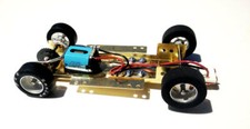 NEW H R Racing HRCH10 Adjustable Chassis with 18,000 RPM Motor 1:24 Slot Car