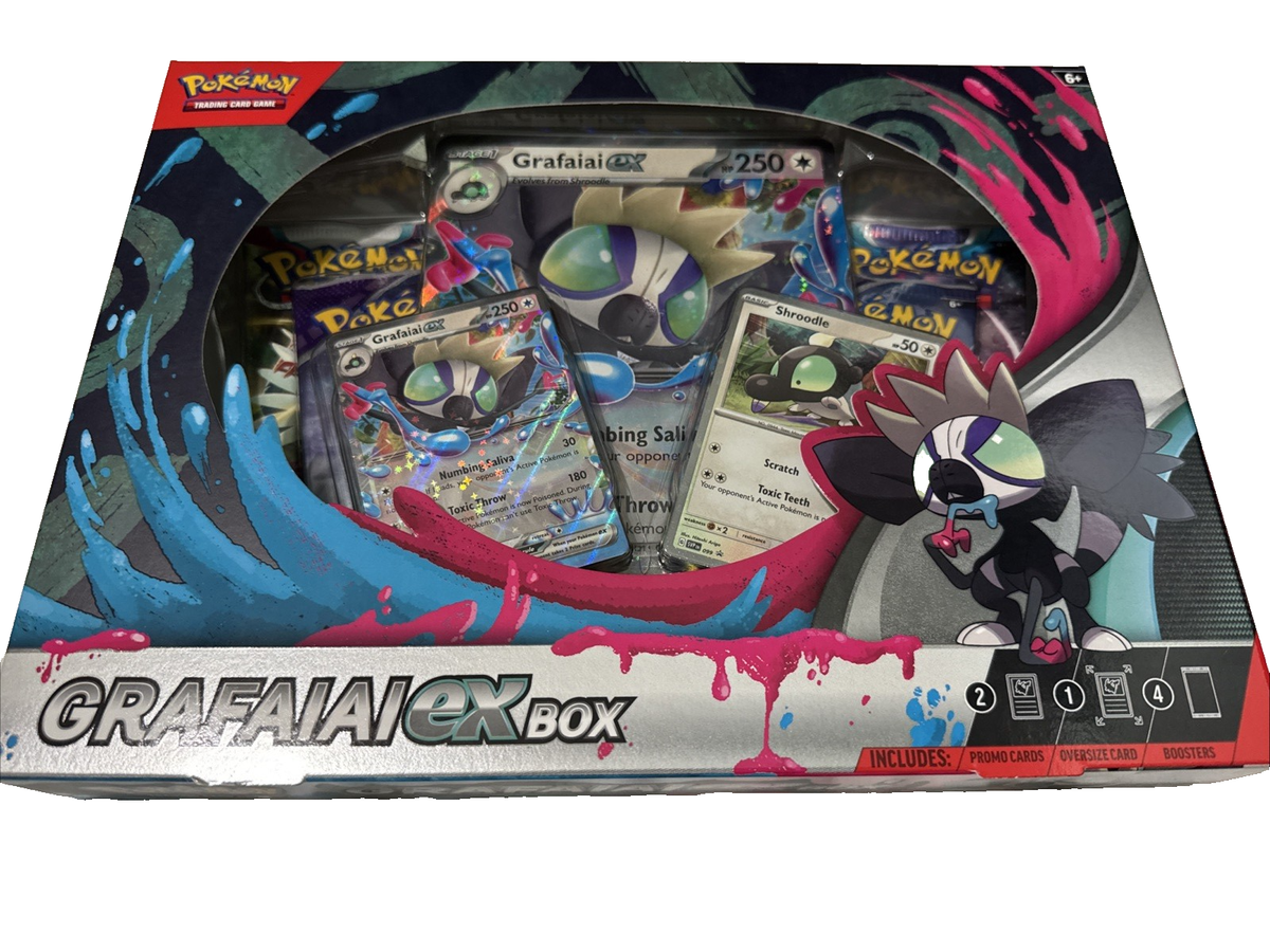 Pokmon TCG GRAFAIAI ex Box Factory Sealed ! | eBay