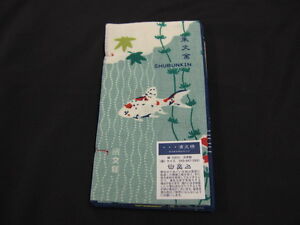 Japanese traditional towel TENUGUI SAME KOMON NEW COTTON MADE IN JAPAN