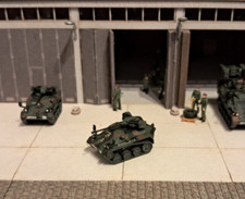 Wiesel 1 Bundeswehr Panzer, Spur N, 1:160, Minitanks, Unbemalt, Militar Modelle