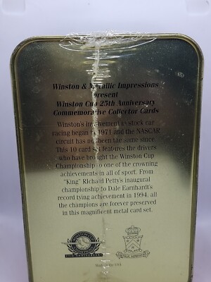 25th Anniversary Special Edition Winston Cup Champions 10 Metal Card Set Sealed! 25th Anniversary Special Edition Winston Cup Champions 10 Metal Card Set Sealed!