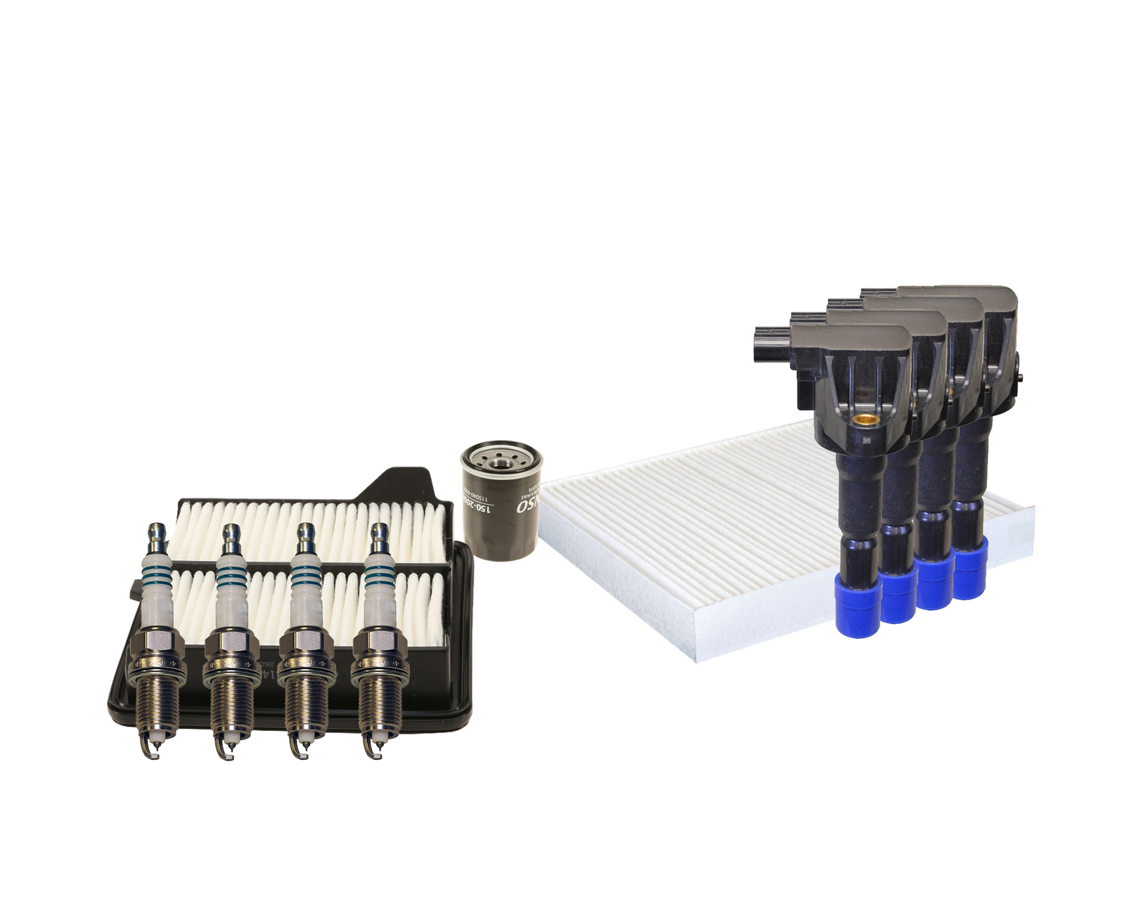 Denso Ignition Tune Up 4 Iridium Power Spark Plug Kit For Honda Fit 1.5 L4