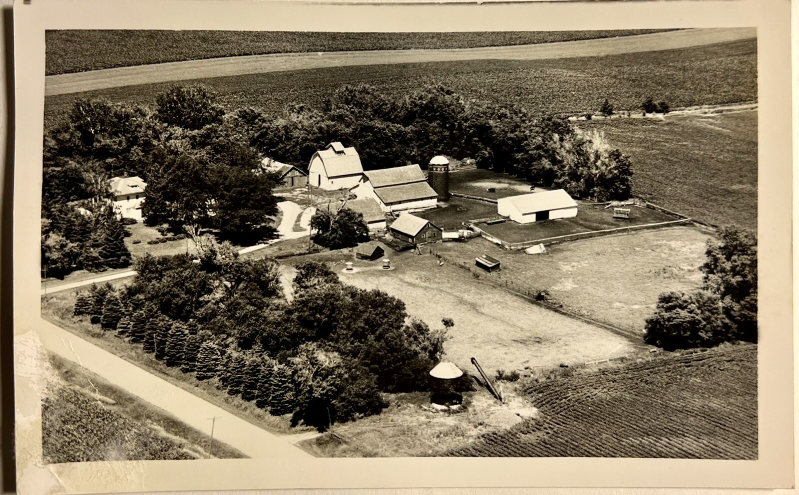 Ringsted Iowa RPPC Family Farm Real Picture Postcard IA Damaged eBay