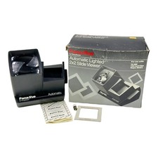 Viewmaster Pana-Vue Automatic Lighted 2x2 Slide Viewer Works But Needs REPAIRS