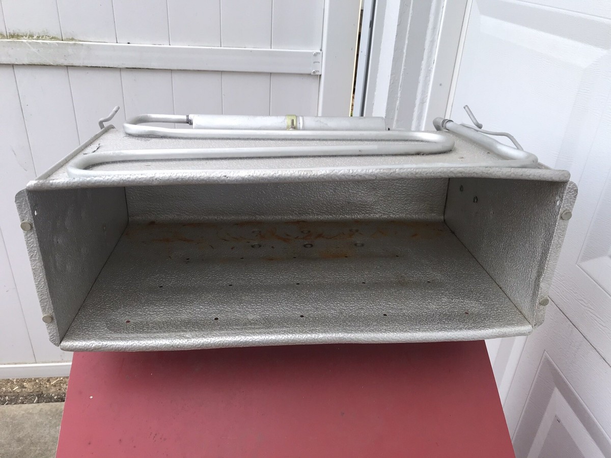 🟢Vintage 1958 Ge General Electric Refrigerator Aluminum Freezer