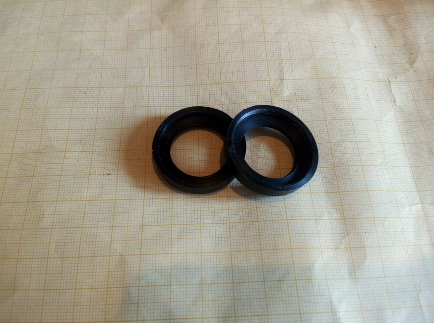 BINOCULAR EYE CUPS SETREPROto CARL ZEISSWEST GERMANY TOP COOKING