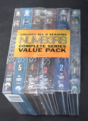 Numbers The Complete Seasons 1 2 3 4 5 6 DVD Bundle NEW NUMB3RS
