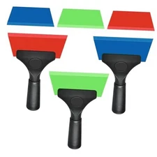 3 Pack Window Tint Squeegee Kit with Non-Slip Handle, Small Squeegee for Auto, 