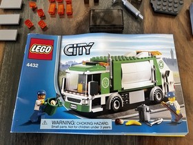 LEGO CITY: Garbage Truck (4432) - 100% Complete with Manual and Box