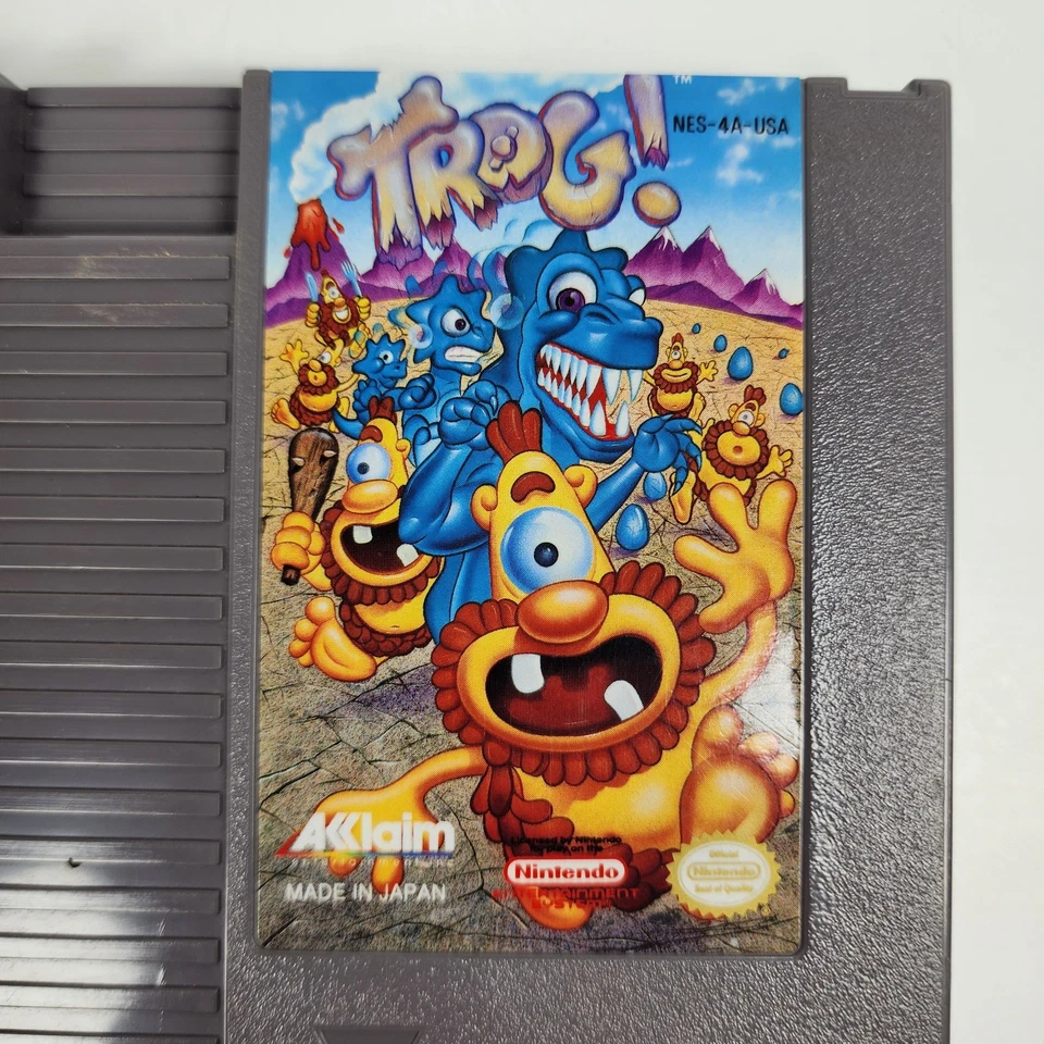 Trog! (Nintendo NES, 1991) Solo cartucho Foto 2 de 4