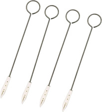 4Pcs Piano Treble Mute Stick Fork Tools Rubber Head Piano Tuning Mute Fork