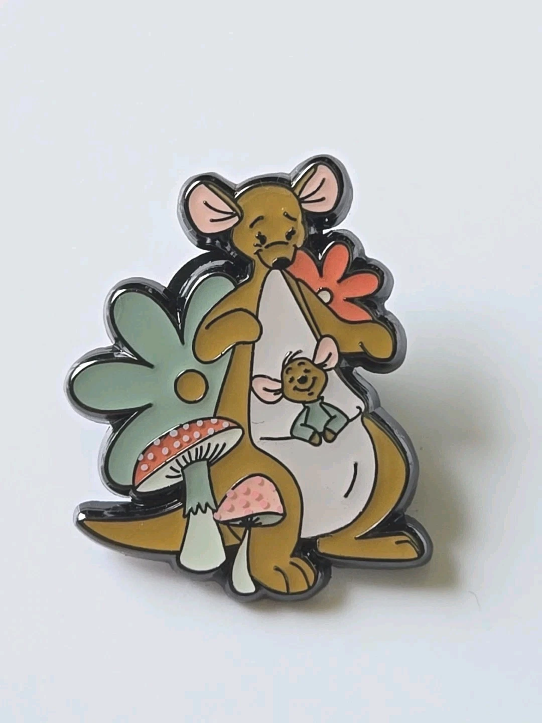 2024 Loungefly Disney Kanga & Roo Mushrooms Flowers Single Mystery Pin
