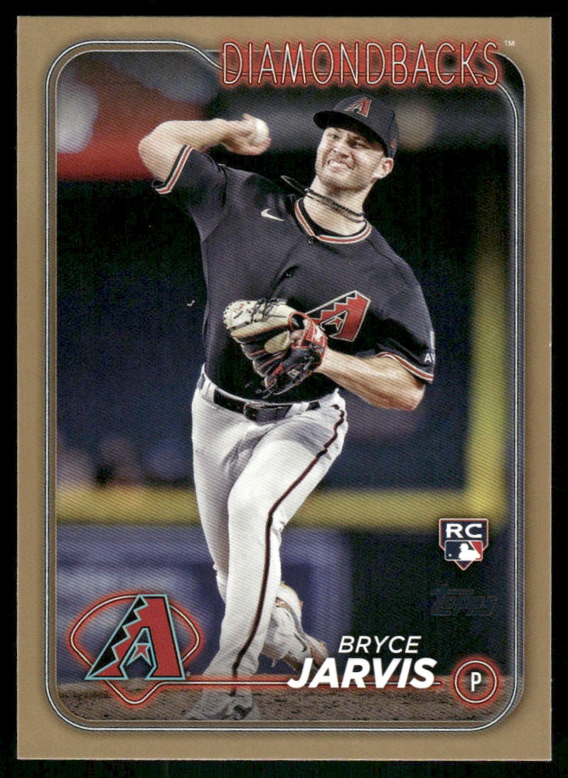 2024 Topps #363 Bryce Jarvis Gold #/2024 A527