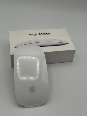 Apple Magic Mouse 2 A1657 Wireless Bluetooth Rechargeable Mouse White w/Box EUC