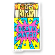 Death Match Strike ✦ B-Side Label Sticker