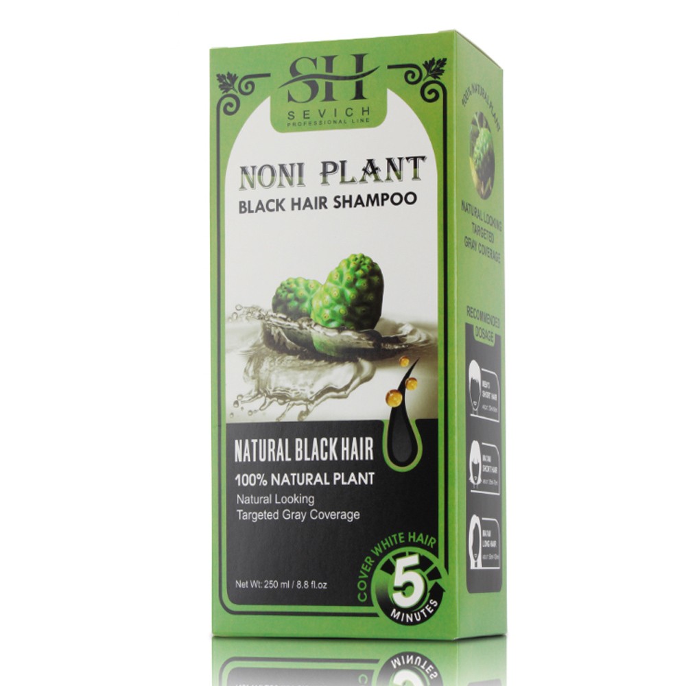 Natural Permanent Hair Dye Instant Black Hair Dye Color Shampoos for Women Men