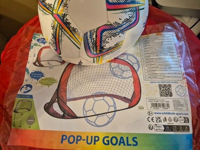 Schildkröt Fußball und  POP-UP-GOALS  Fußballtore NEU