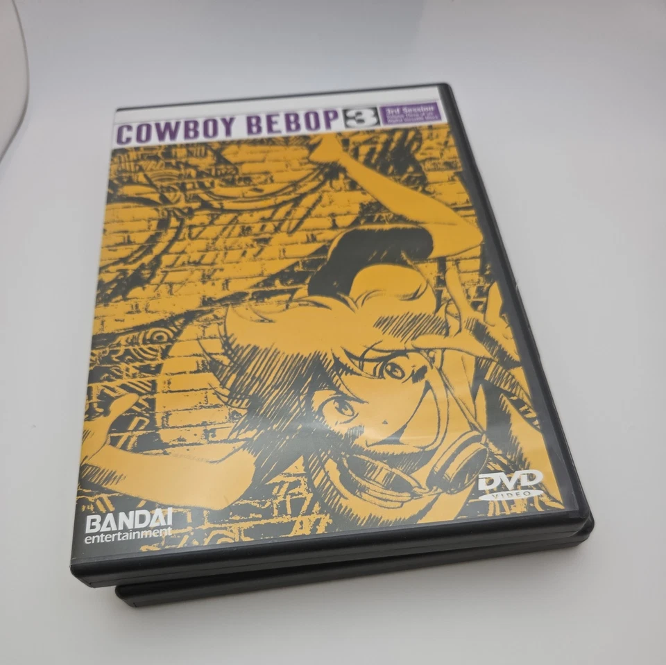 Cowboy Bebop Volumes 1, 2, 3, and 4 DVDs Japanese Anime Very Good Condition - Image 4 of 4