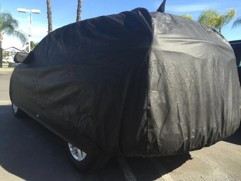 CarsCover Custom Fit Car Cover for 2017-2025 Honda CR-V Car Cover Black CR V - Image 4 of 4