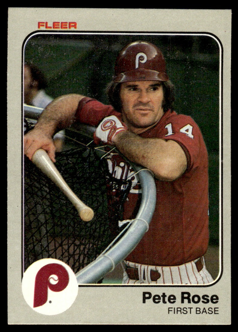PETE ROSE 1983 FLEER #171