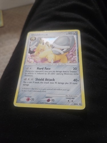 Shieldon Holo DP08 2007 Pokemon TCG Diamond & Pearl MP