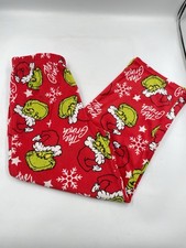 Dr. Seuss The Grinch Pajama Lounge Pants Size 6 EUC
