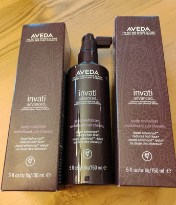 AVEDA INVATI Two Pack!! Advanced Scalp Revitalizer , Full Size 5oz/150mL, NIB