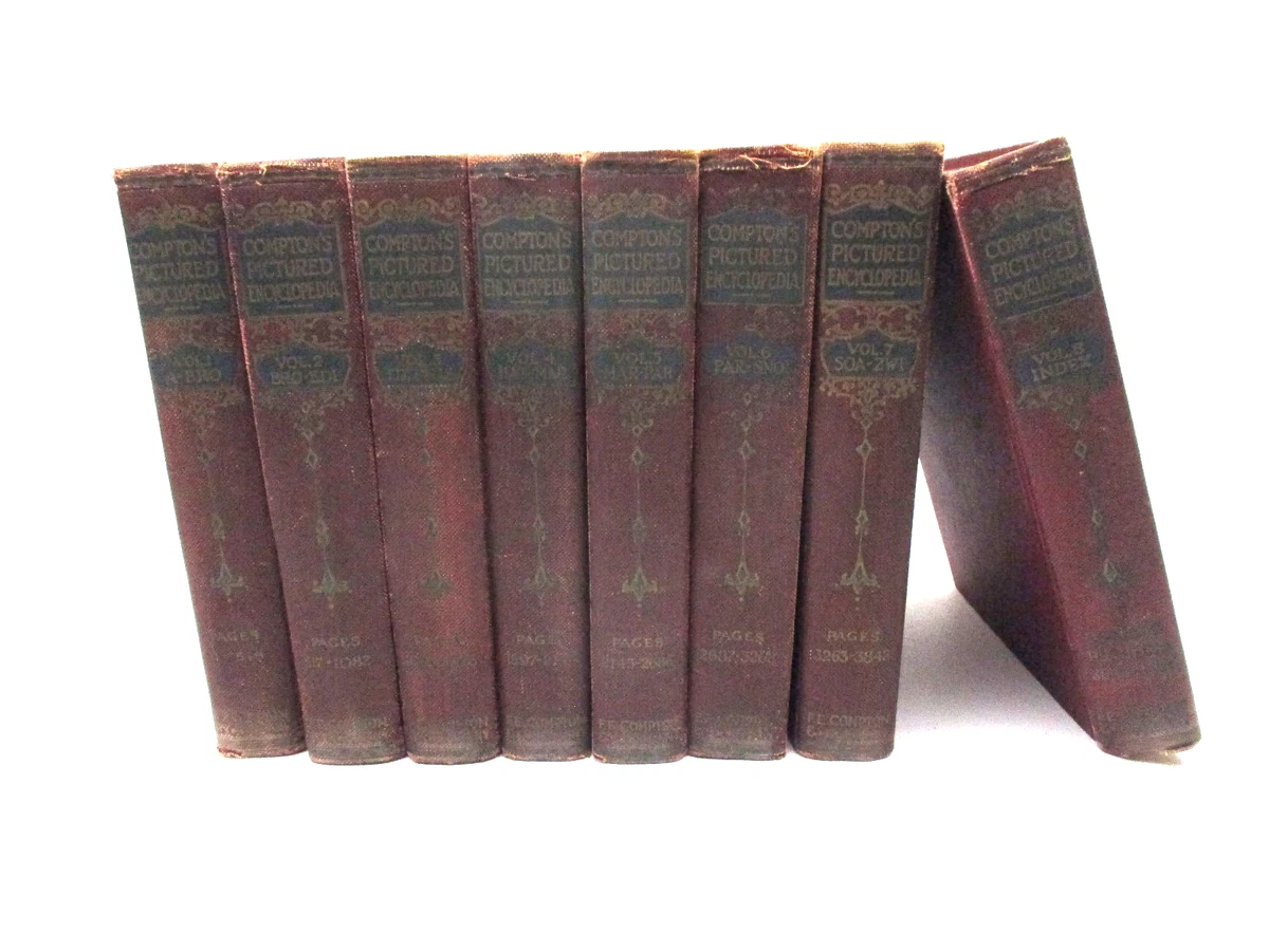 Comptons Encyclopedia In Antiquarian & Collectible Books for sale